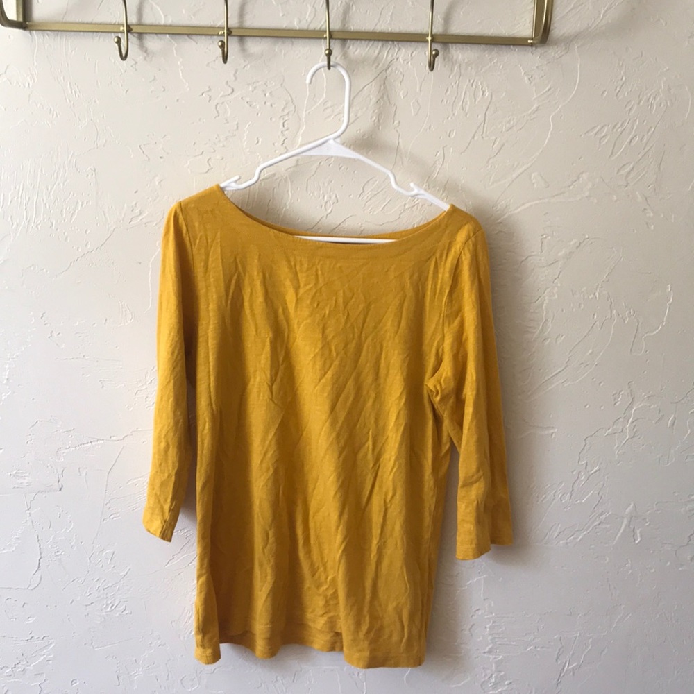 LOFT boatneck 3/4 sleeve